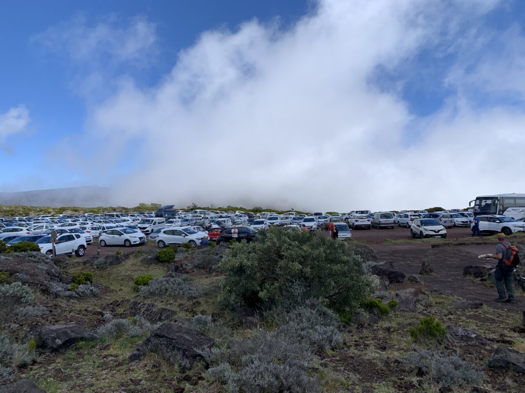 Le parking est bondé !